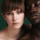 Eternity Black 14K Gold Ear Cuffs w. Lab-Grown Diamonds