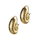 High Tide Hoops vergoldet