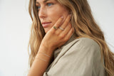 Rock Siegelring aus 18K Gold I Diamanten