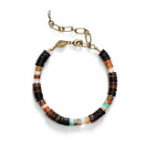 Tulum Armband I Vergoldet I Jade & Schmuckperlen