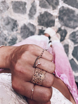 Lace 18K Gold, Whitegold or Rosegold Ring