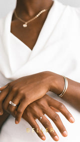 Promise N°1 18K White Gold Ring w. Diamond