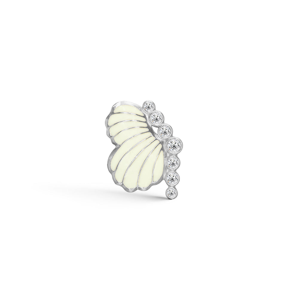 Thumbelina Silver Earring