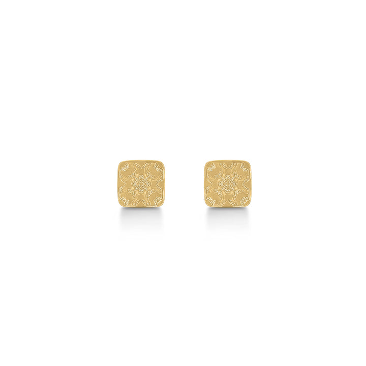 The Wild Swans Gold Plated Earrings