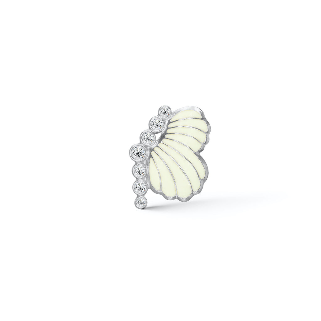 Thumbelina Silver Earring