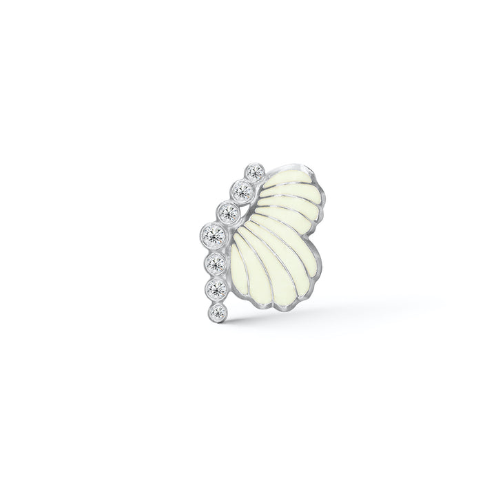 Thumbelina Silver Earring