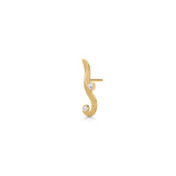 The Darning Needle Gold Plated Earring