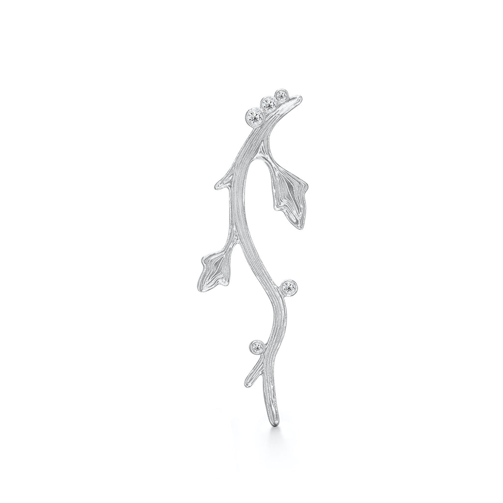 The Nightingale Silver Earring