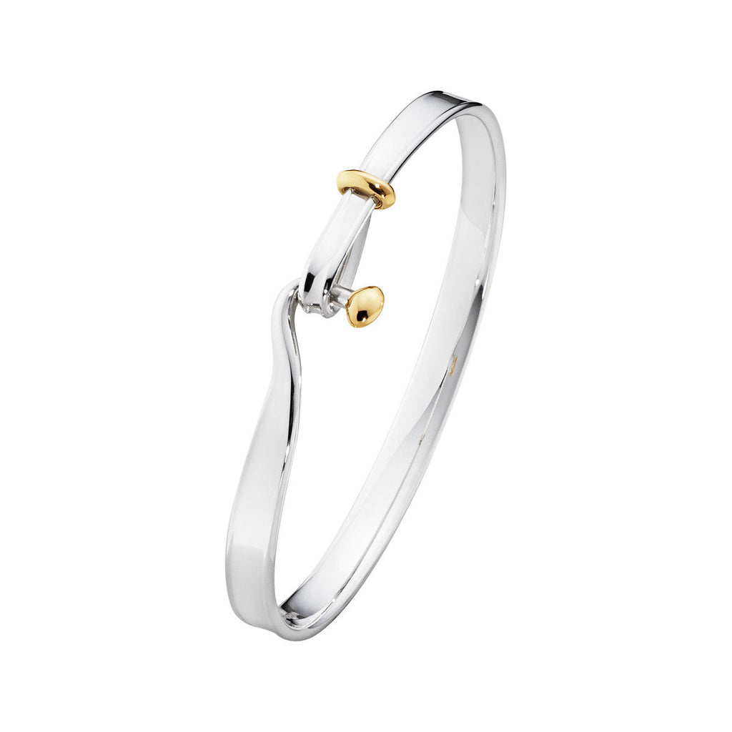 Torun 18K Silver & Gold Bangle