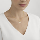 Daisy 11 mm. Gold Plated Necklace