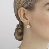 Daisy hook Gold Plated Earrings