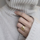 Leave To Dry Ring Gold