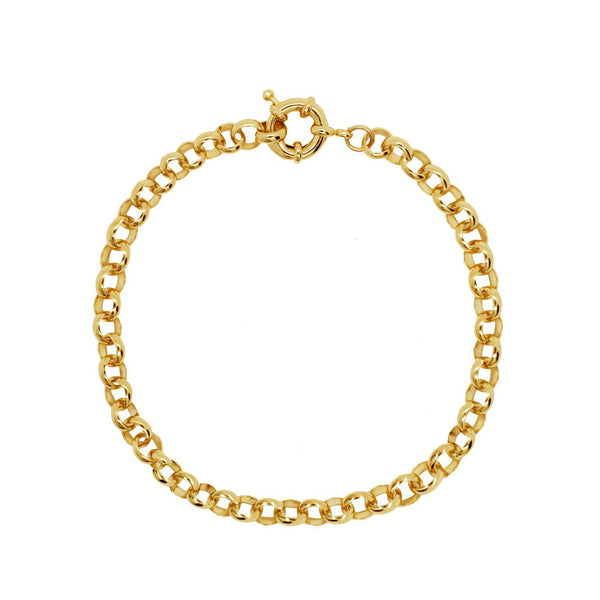 Link Chain Gold Plated Anklet