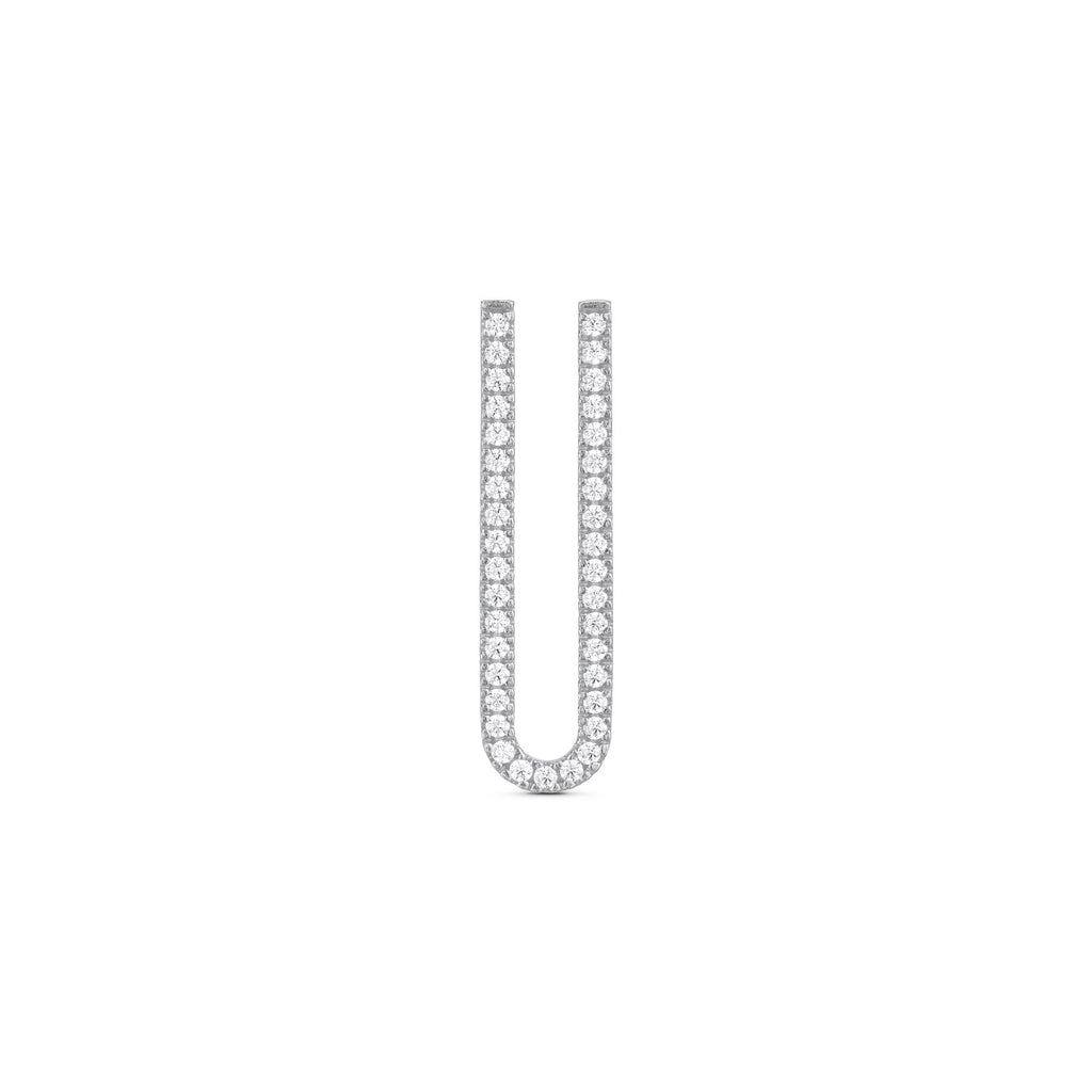Zanzibar Silver Earring w. Zirconia