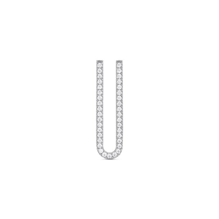 Zanzibar Silver Earring w. Zirconia