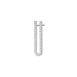 Zanzibar Silver Earring w. Zirconia
