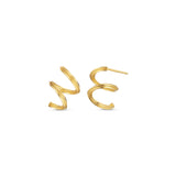 Spiralgold Ohrringe