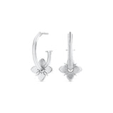Healing Silver Hoops