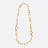 Love Small Collier 18K Gold & Rosegold Necklace