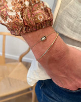 Nord Purity 18K Gold Bracelet w. Quartz & Diamond