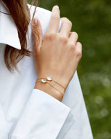 Nord Blue 18K Gold Bracelet w. Aquamarine & Diamond