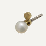 Sandrine Diodati | Wies Gold & Silver Stud w. Pearl
