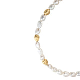 Collar Wilma 18K Gold Plated Necklace w. Pearls