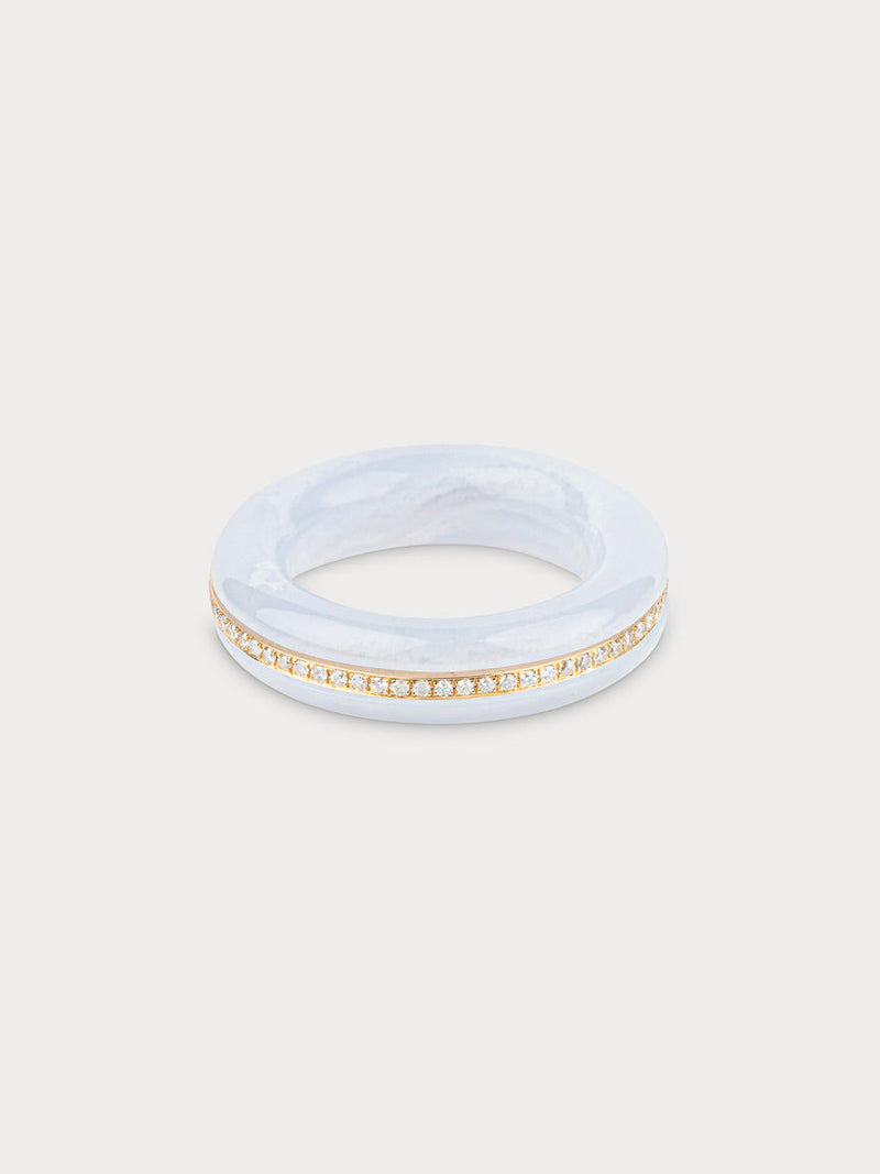 Stone Linings Ring (Made to Order)