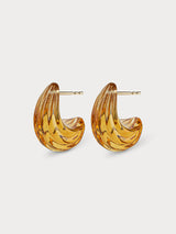The Crescent Lunula Earrings (Made to Order)