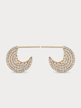 Diamond Discs Earrings