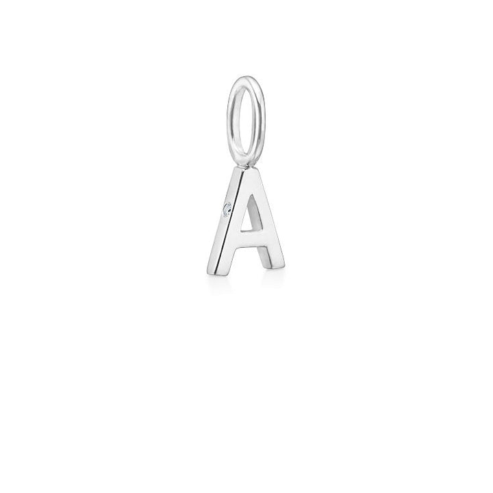 My A 18K Whitegold Pendant w. Diamond
