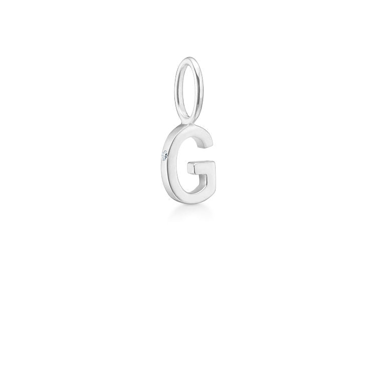 My G 18K Whitegold Pendant w. Diamond