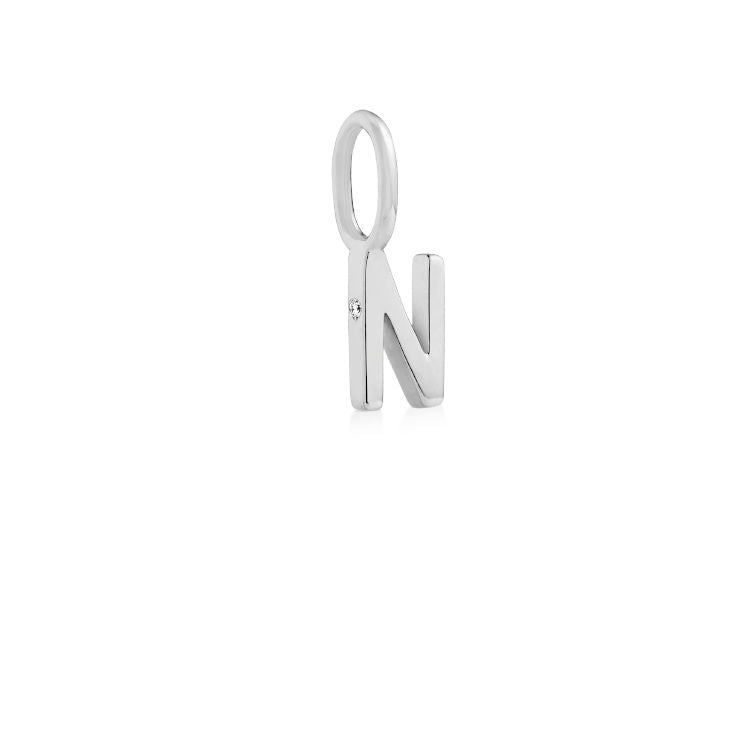 My N 18K Whitegold Pendant w. Diamond