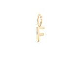 My F 18K Gold Pendant w. Diamond