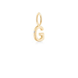 My G 18K Gold Pendant w. Diamond