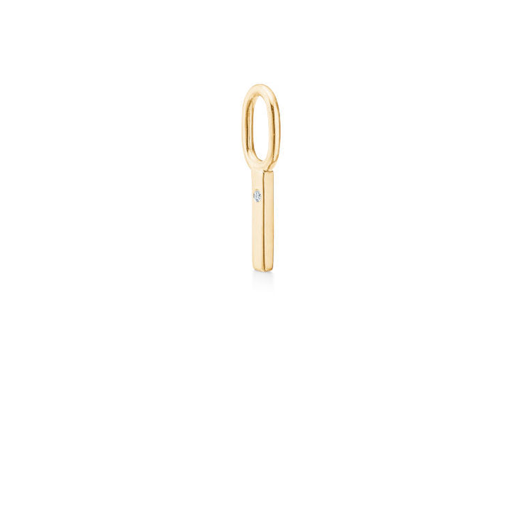 Mit I 18K Guld Vedhæng m. Diamant