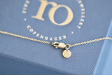 Ro 18K Hvidguld Halskæde m. Diamant