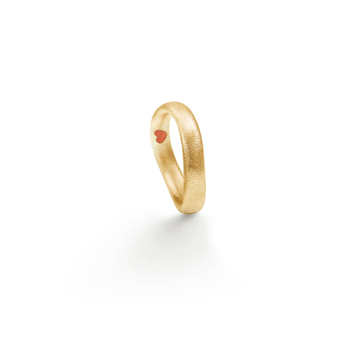 Love 7 Goldring aus 18K