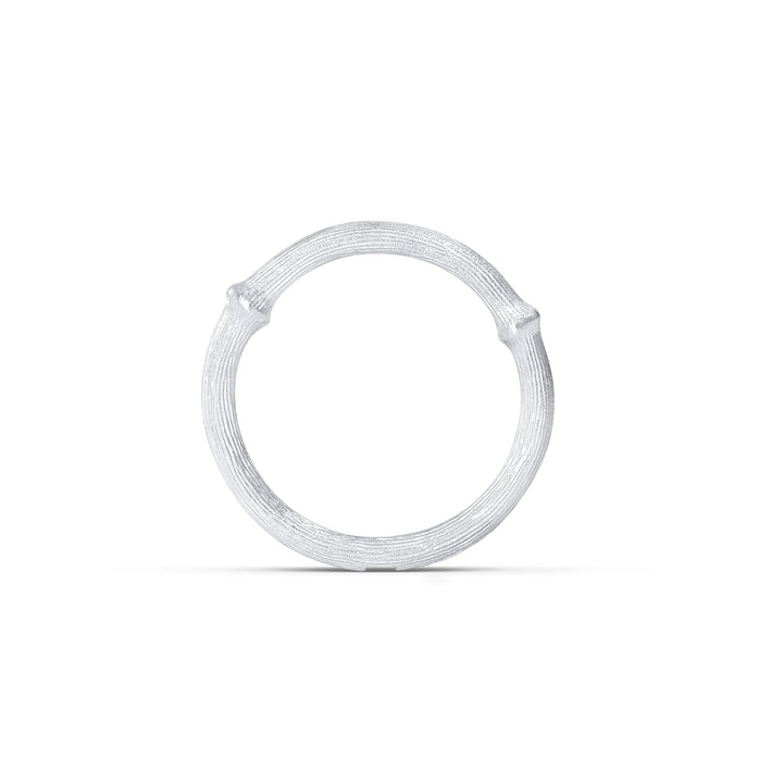 Nature II Ring aus 18K Weißgold