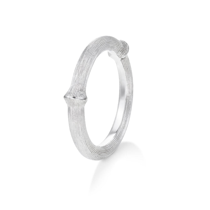 Nature III Ring aus 18K Weißgold