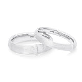 Stor Nature Mænd 18K Hvidguld Ring