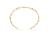 Nature 18K Gold Bangle