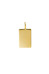 Easy Square 18K Guld Vedhæng