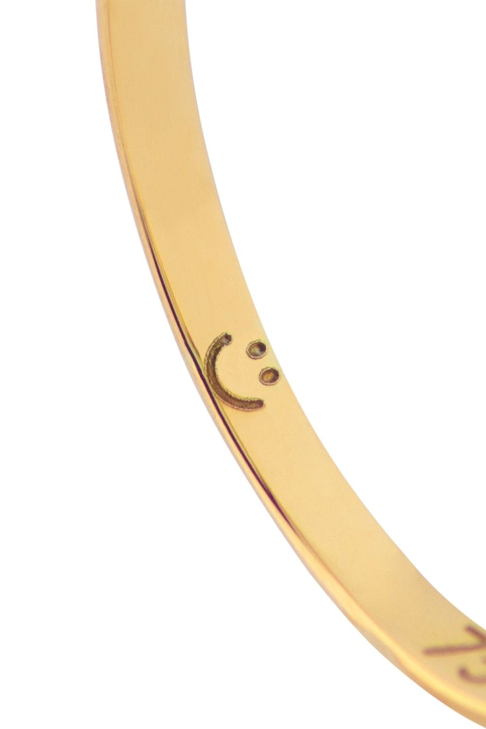 The Smiley Insider 18K Guld Ring m. Citrin