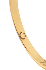 The Smiley Insider 18K Guld Ring m. Citrin