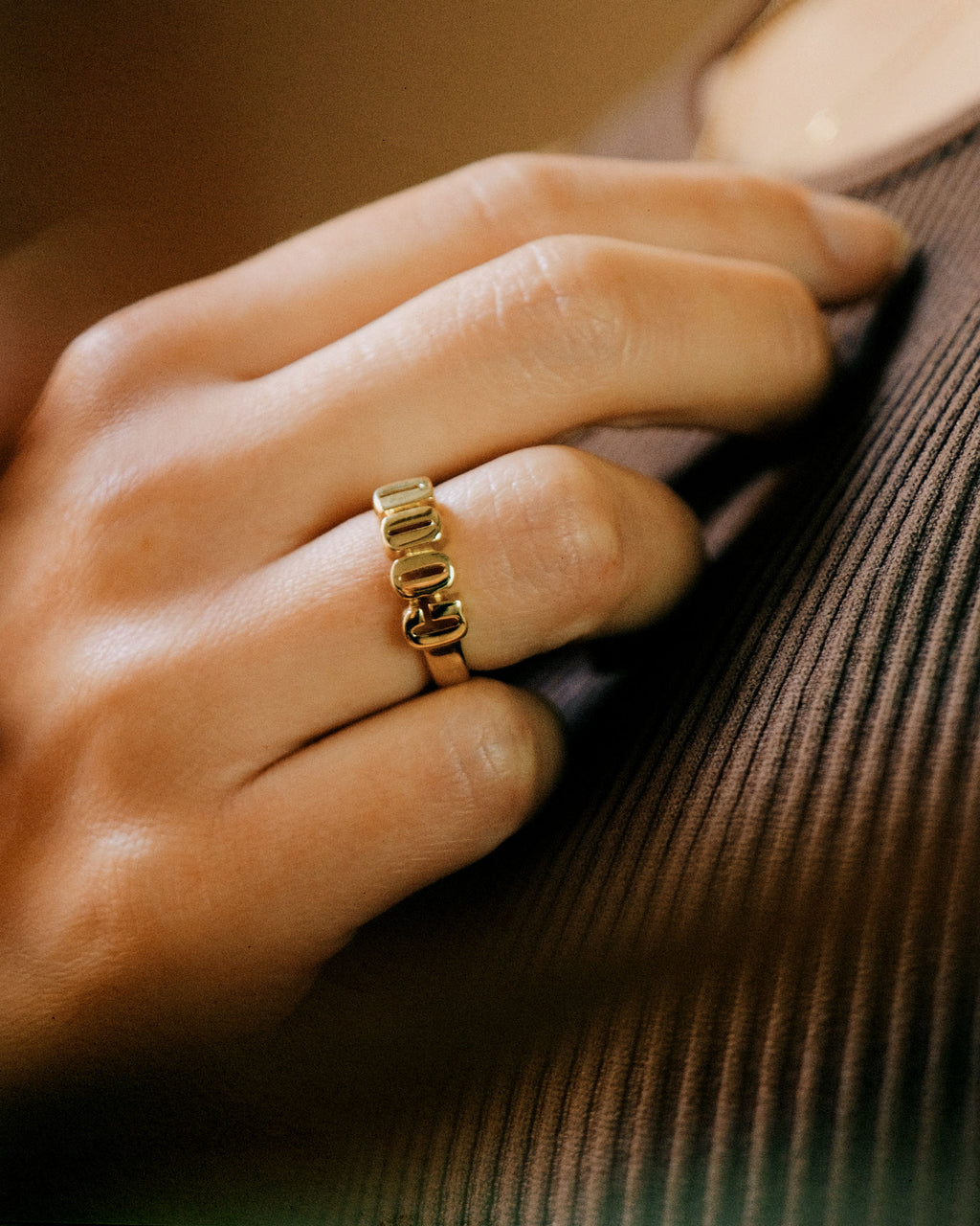 The Good 18K Guld Ring