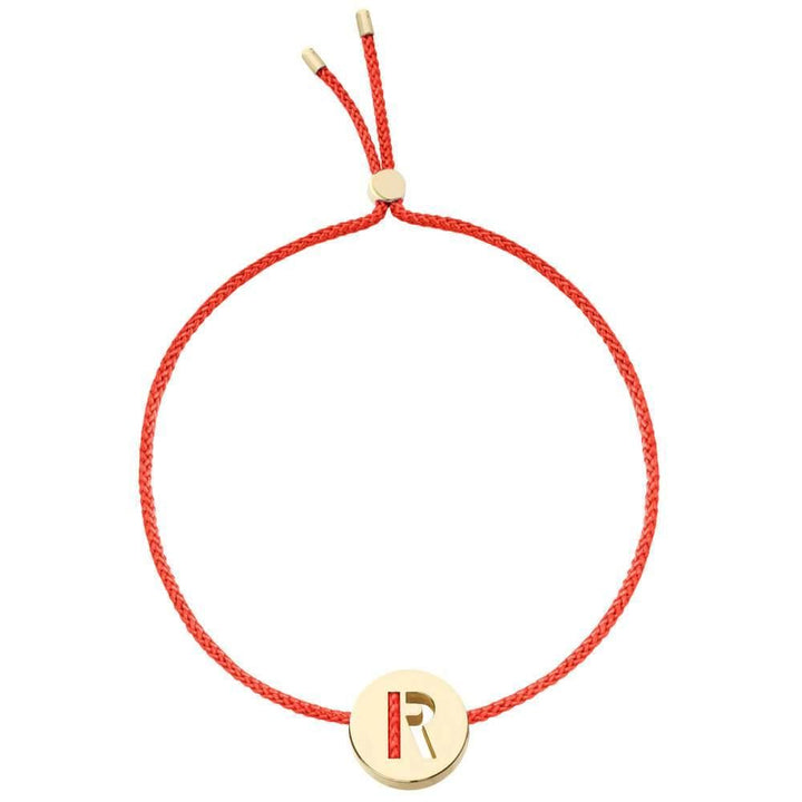 ABCs - R 18K Gold plattiert Armband