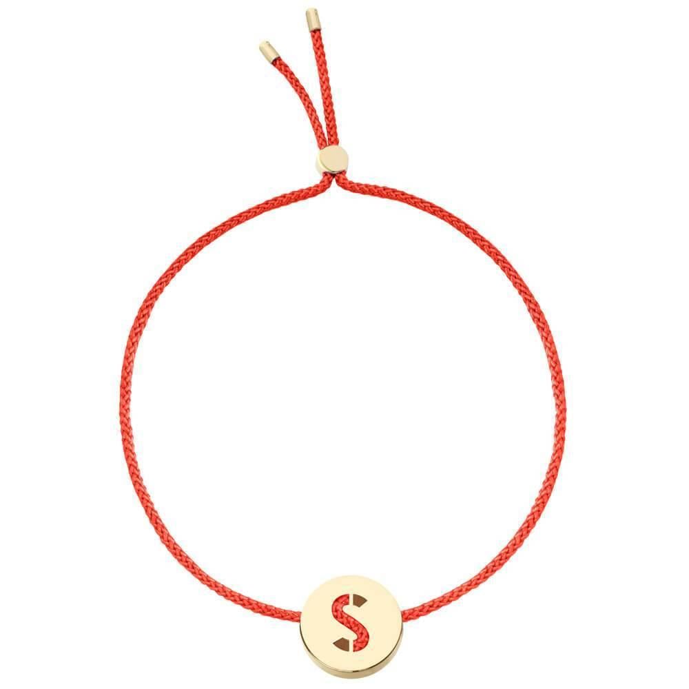 ABCs - S 18K Gold plattiert Armband