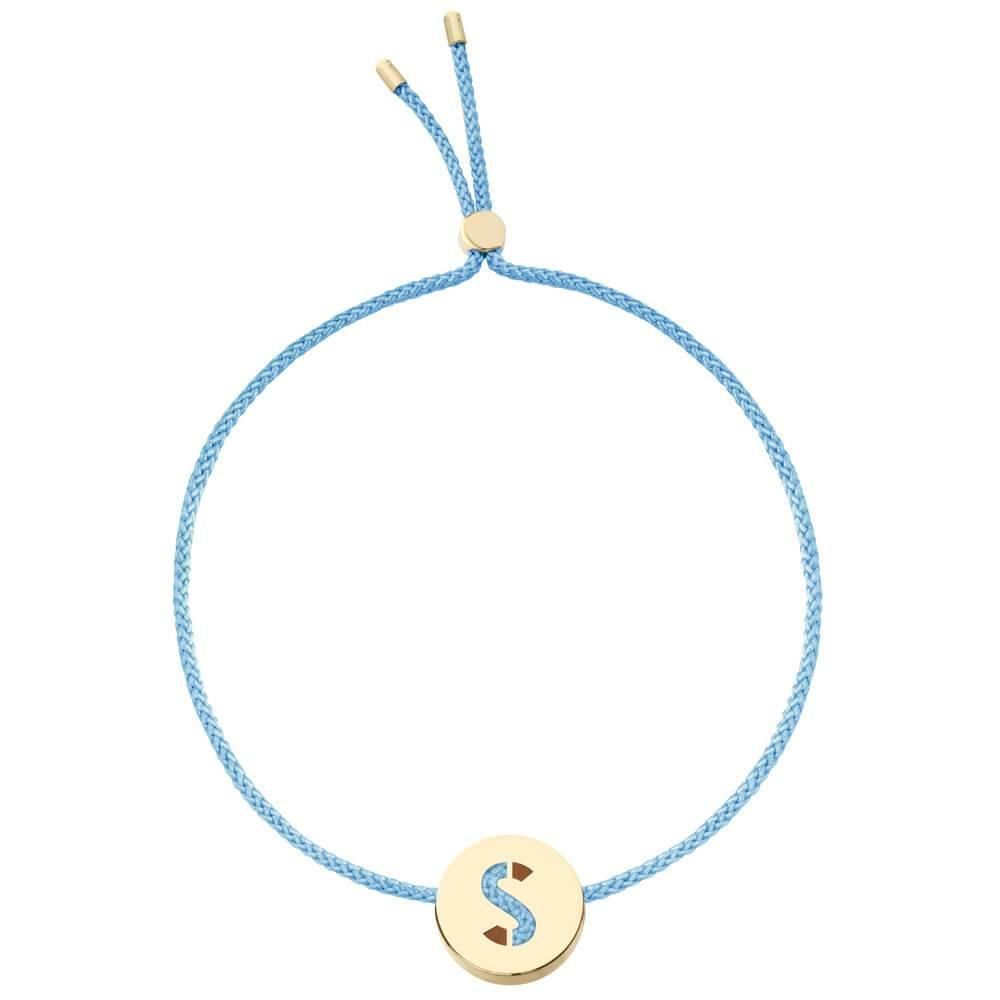 ABCs - S 18K Gold plattiert Armband