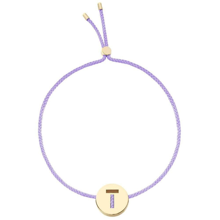 ABCs - T 18K Gold plattiert Armband